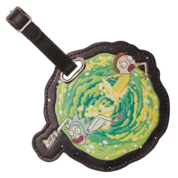 Rick and Morty Luggage Tag Suitcase Sleeve Set - Picture 3 of 5